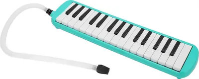 Zdjęcie produktu dla Melodika, instrument muzyczny wielkości klawiatury pianina z krótkim ustnikiem dla początkujących (rozmiar)