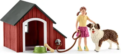 Produktbild von Schleich - Tierfiguren, Hundehütte; 42376