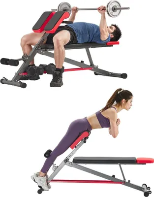 Image de Chaise romaine multifonctionnelle Étirement du dos - Banc d'hyperextension pour l'entraînement de fitness