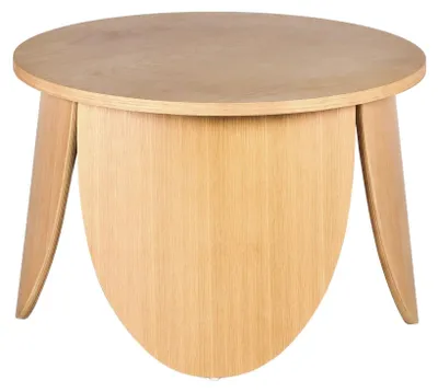 Produktbild von Selsey Vivially - Couchtisch rund, Eichenholzoptik, Ø 60 cm