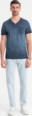 Produktbild von Ombre Clothing Kurzarmhemd für Männer Jordanne gewohnheiten L