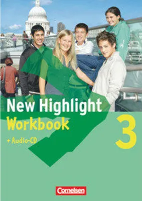 Obrázok produktu pre New Highlight - Allgemeine Ausgabe 3: 7. Schuljahr. Workbook mit Text-CD