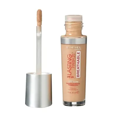 Produktbild von Rimmel Lasting Finish 25Hr Breathable Foundation 402 Bronze 30ml