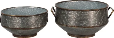 Zdjęcie produktu dla Stojak na rośliny Clayre & Eef szary metalowy