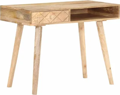 Obrázok produktu pre vidaXL Toaletný stolík 100x50x76 cm Mango masívne drevo