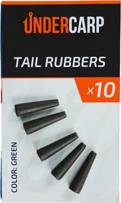 Produktbild von Undercarp Tail Rubbers - Green