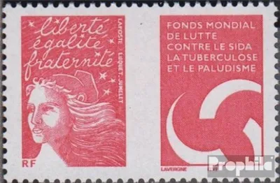 Produktbild von Briefmarken Frankreich 2004 Mi 3837 (kompl.Ausg.) postfrisch GFATM