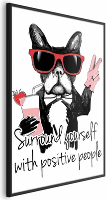Immagine prodotto di Poster di consulenza 60x90 cm con cornice nera senza margini