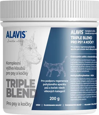 Produktbild von Alavis Alavis Triple Blend for dogs and cats 200 g / Komplexe Gelenknahrungen / Komplexe Gelenknahrung für Hunde und Katzen