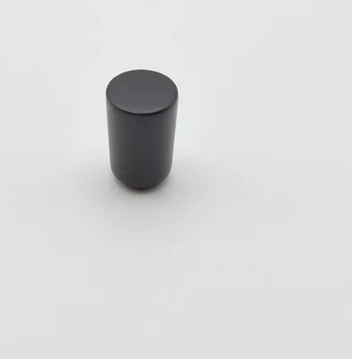 Image de Bouton de meuble en zamac D 15 mm NOIR MAT Lot de 25