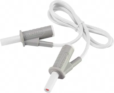 Produktbild von VOLTCRAFT Hochflexible Sicherheits-Messleitung [Lamellenstecker 4 mm