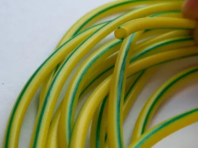 Productafbeelding van Geel/Groene PVC Aarde Slapen - Beschikbaar in 2mm, 3mm, 4mm - Rollen en Snijlengtes