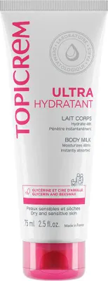 Immagine prodotto di Topicrem Latte Corpo Ultra-Idratante Idratazione Profonda 75 ml