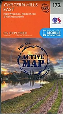 Obrázok produktu pre Chiltern Hills East 1 : 25 000