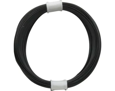 Image de Câble toronné en cuivre 0,04 mm² / 10 m noir