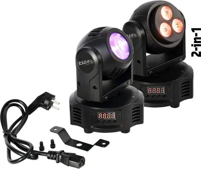 Image de MH-BEAM-WASH Ibiza Light Lumière LED