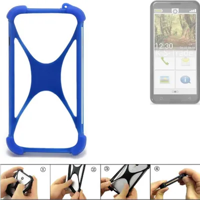 Produktbild von K-S-Trade Handy Hülle kompatibel mit Emporia Smart.3 Silikon Schutzhülle Cover Case Bumper Silikoncase TPU Softcase Schutz Hülle Smartphone
