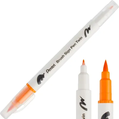 Obrázok produktu pre Kaligraf Pentel. BrushSignPenTwin oc