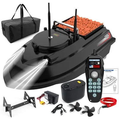 Obrázek produktu pro Loďka na návnady iUni V066, 1 nádrž, 200 GPS bodů, 18000 mAh, 3 kg, 1000 m