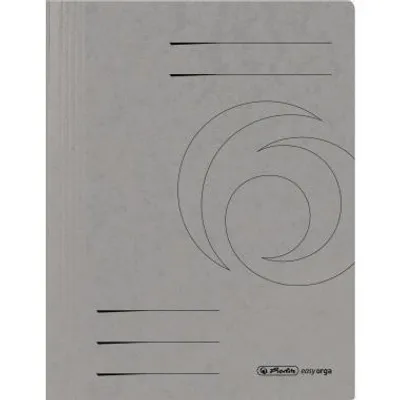 Produktbild von herlitz Schnellhefter Quality Karton grau DIN A4