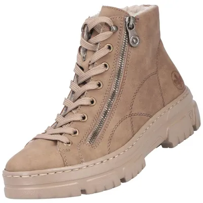 Image de Rieker Damen Stiefelette gefüttert Braun Z7410-20