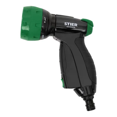 Produktbild von STIER Metallbrause Multi-Jet, Handbrause, Hochdruckgarten Spritzpistole, einstellbare Durchflussmenge