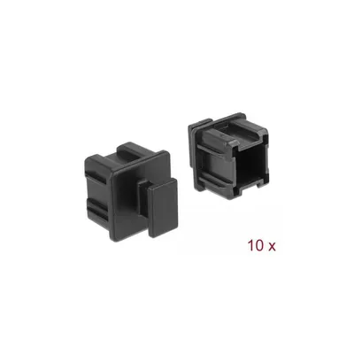 Produktbild von DeLOCK 64012, Schwarz, Polypropylen, 12,2 mm, 15,2 mm, 12 mm, Polybag
