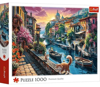 Image de Puzzle 1000 pièces « Vacances en Italie » TREFL