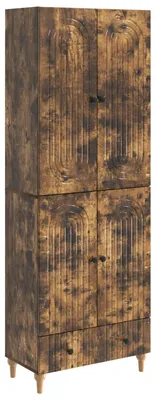 Produktbild von vidaXL Schrankset 2 pcs 66 x 34,5 x 95 cm Holzwerkstoff