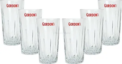 Produktbild von Gordons Longdrinkglas - Gordons Longdrink Glas / Gläser Set - 6x Longdrinkgläser