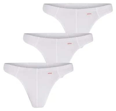 Produktbild von Olaf Benz Herren String 3-Pack RED0965 Ministring - weiss - Größe M