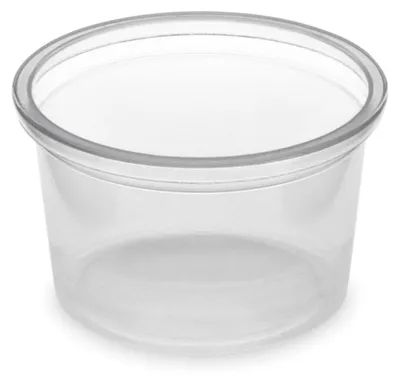 Produktbild von 50x Dressingbecher Feinkostbecher transparent PP 30 ml mit Ø 46 mm