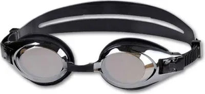 Image de Imersion Crystal Lunettes de natation avec verre miroir Noir Hommes,Femmes Noir One Size