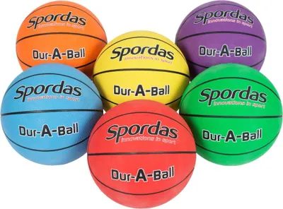 Obrázek produktu pro Spordas Basketbalová sada odolná - sada 6 basketbalových míčů