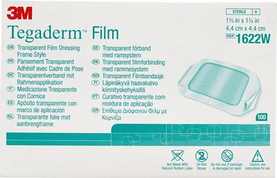 Obrázek produktu pro Tegaderm Film 4,4x4,4 cm 1622w 100 ks