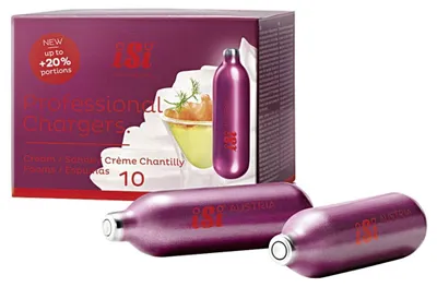 Produktbild von iSi, Schlagsahnekapseln, 3 Packungen à 10 Stück