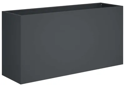 Zdjęcie produktu dla vidaXL Donica ogrodowa, antracyt, 100 x 30 x 40 cm