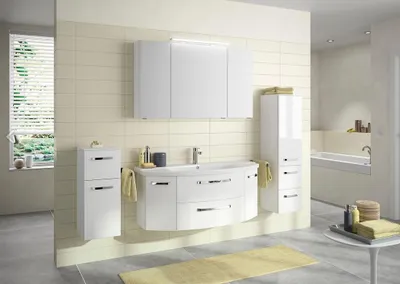Produktbild von Pelipal Serie 4010 Midischrank 4010.093056 Weiß GL 30 cm