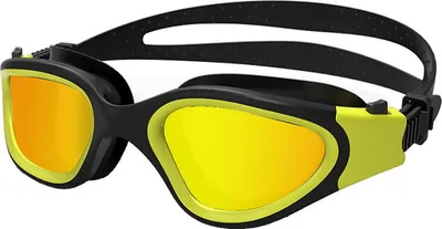 Produktbild von Schwimmbrille für Erwachsene, Anti-Fog UV-Schutzgläser, polarisierte Schwimmbrille, wasserdicht, Silikon, verstellbar, für Männer und Frauen
