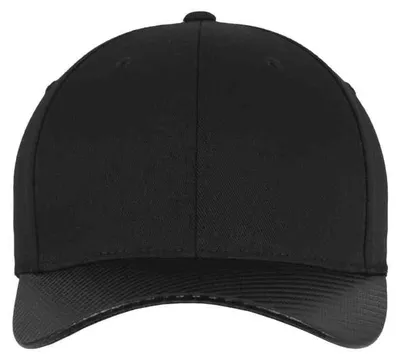 Productafbeelding van Flexfit - "Carbon" baseballpet TN1500 (maat S-M) (zwart/donkerzwart)