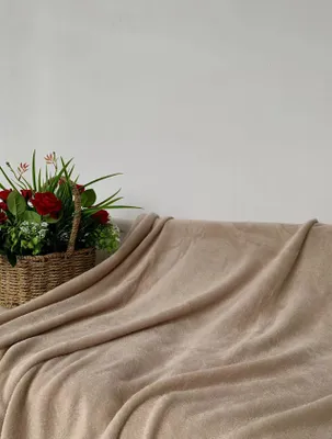 Immagine prodotto di Coperta in micropile SOFT, beige Dimensioni: 160 x 200 cm