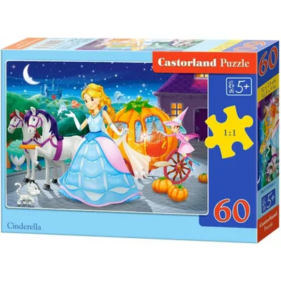 Image de Puzzle 60 pièces Cendrillon 6908
