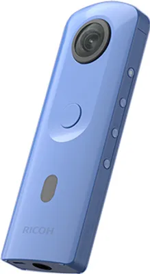 Produktbild von Ricoh THETA SC2, Mikro-USB, Blau, 24 MP, 25,4 / 2,3 mm (1 / 2.3"), 64, 3200, Auto, Wolkig, Tageslicht, Natürlich/Natur, Draußen, Schatten, Unterwasser
