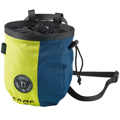 Produktbild von Camp Lager Patabang Chalkbag, verstärkter Kreidebeutel mit 1,9 L Volumen, blau