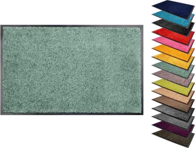 Produktbild von Primaflor Schmutzfangmatte SYDNEY - Mintgrün - 120x180cm - 16 Farben & 9 Größen - Strapazierfähige Türmatte, Rutschfester Türvorleger, Sauberlaufmatte