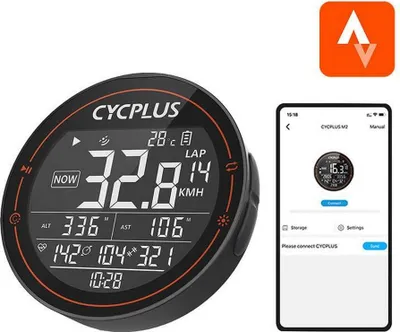 Zdjęcie produktu dla Cycplus M2 bicycle computer - compatibile with Strava, Trainingpeaks etc.