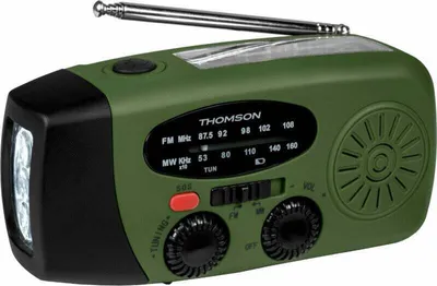 Obrázek produktu pro Thomson RT260, Cestovní, Analog, AM, FM, MW, 87,5 - 108 MHz, Analog, Zelená