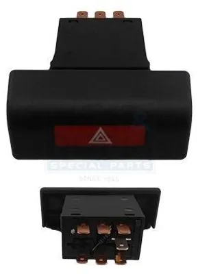 Produktbild von MEAT & DORIA Warnblinkschalter 23601 für OPEL Corsa A CC (S83) Corsa A TR (S83)