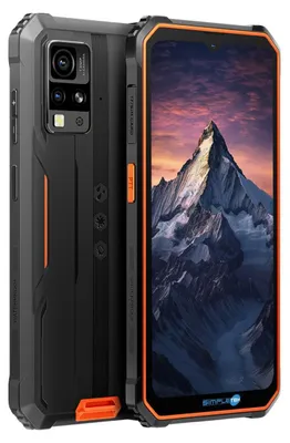 Productafbeelding van Blackview BV4800 PRO, 16,7 cm (6,56 inch), 4 GB, 128 GB, 16 MP, Android 14, Zwart, Oranje