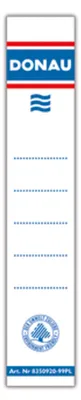 Obrázek produktu pro Násuvný hřbetní štítek pro složky 48x153 mm bílý